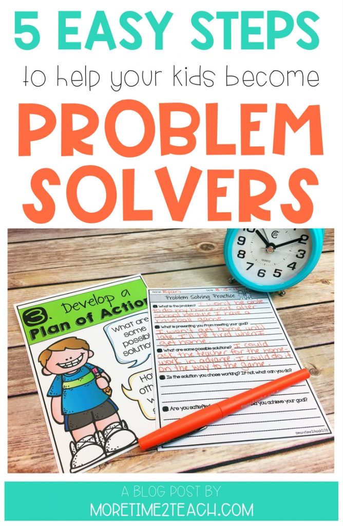 If you want your kids to be problem solvers, then you have to teach them how! Try these 5 EASY STEPS and teach them how to effectively COMMUNICATE and RESOLVE CONFLICTS on their own.