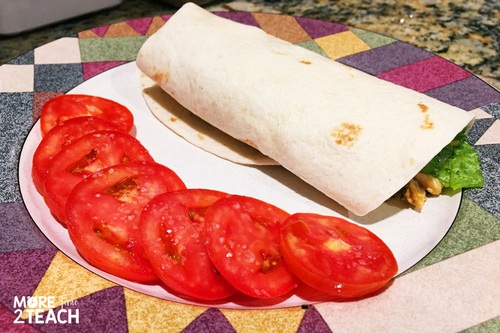 Are you looking for a quick recipe you can count on when you walk in the door from a crazy busy day at work or a night of taxing children to and from after school activities? If so, just know you are not alone... This Rotisserie Chicken Wrap recipe is quick, easy, and the perfect weeknight meal for those chaotic nights. Since you start with a fully cooked rotisserie chicken, this dish can be ready in no time at all!