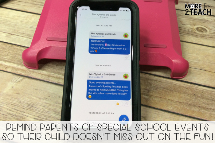 Parent communication is essential for a successful school year! Read about an app that makes it quick, easy, and convenient to keep your parents informed. And to top it all off it's FREE!!!
