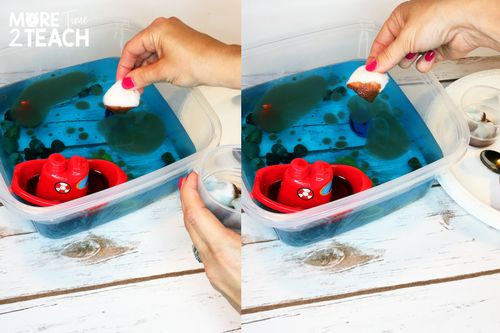 Help your kids understand the disastrous effects of water pollution with this Oil Spill Experiment. This hands on science activity will allow them to see for themselves exactly how difficult cleaning up oil spills in the ocean really are. 