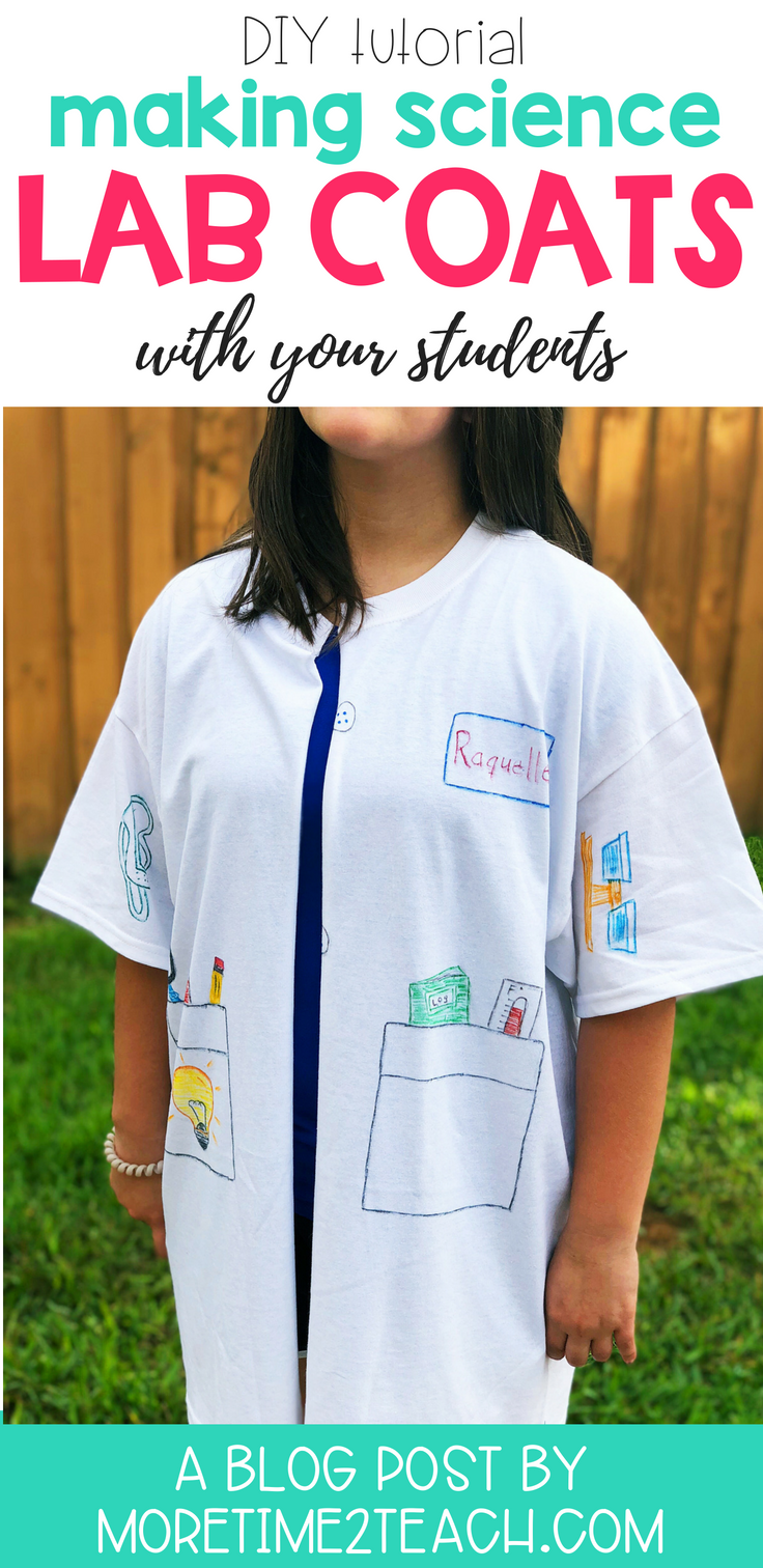 Your kiddos will feel like real Scientists with their very own DIY Science Lab Coat. It's easy, engaging, and makes a perfect introductory lesson. Your kids are going to love science and experimenting!