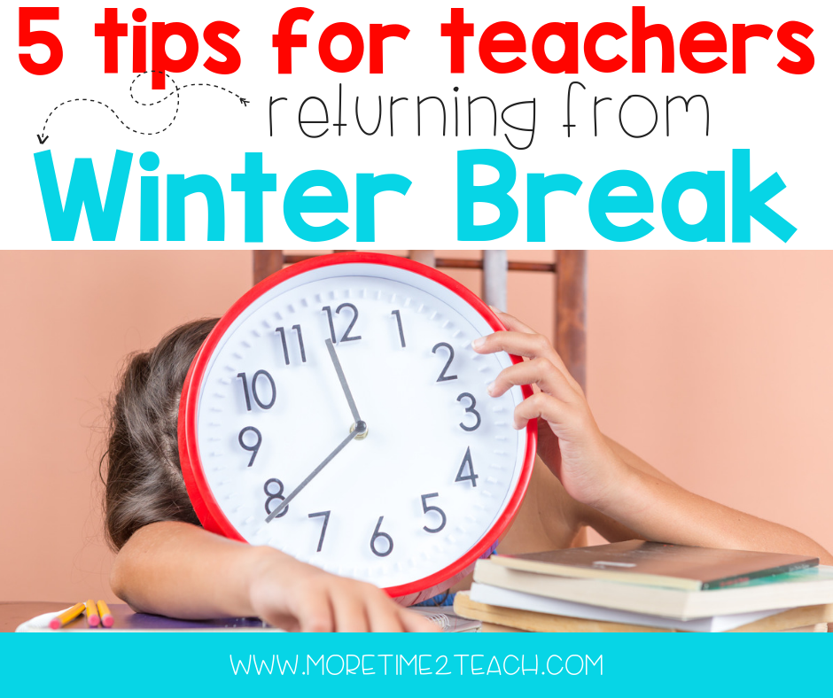The first day back to school after winter break is always a tough one! Students and teachers have had a few weeks without their usual routines and schedules. Check out these five tips that are sure to help you and your students have a smooth transition back. #classroommanagement #classroombehavior #behaviormanagement